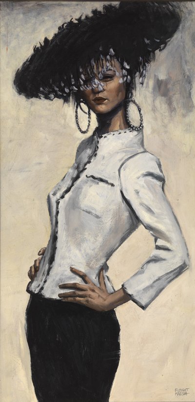 Suzy Chanel, 1997 by Robert Burkall Marsh